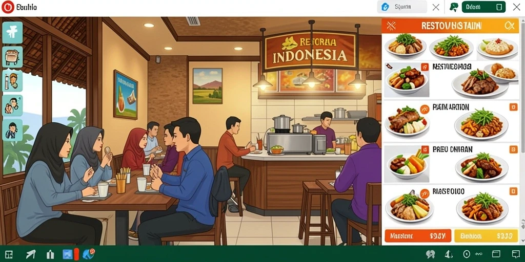 Tampilan antarmuka yang menarik dan modern.