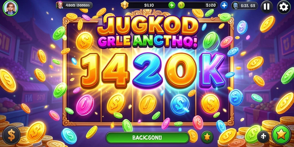 Tampilan utama AWANLUCK yang menarik dan intuitif.