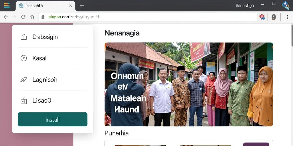 Tampilan antarmuka yang menarik dan mudah dinavigasi.